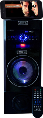 Barry John 40W with AUX, USB, Bluetooth, FM & MMC with Mobile Stand handle 40 W Bluetooth Speaker(Black, Stereo Channel)