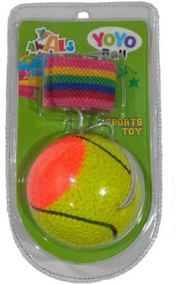BKDT Marketing YoYo Ball Wrist Stringed Rubber Ball Through
