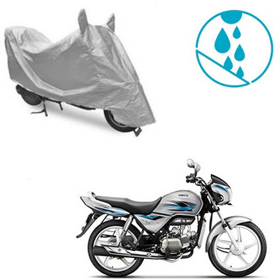 Atulit enterprises Two Wheeler Cover for Hero(Splendor Pro, Silver)