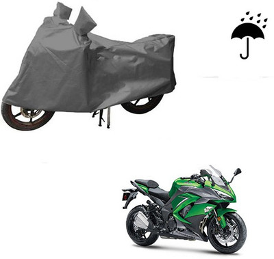 HYBRIDS COLLECTION Waterproof Two Wheeler Cover for Kawasaki(Ninja 1000, Grey)
