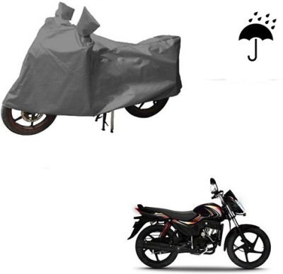 HYBRIDS COLLECTION Waterproof Two Wheeler Cover for Mahindra(Pantero, Grey)