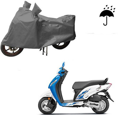 HYBRIDS COLLECTION Waterproof Two Wheeler Cover for Honda(Activa i, Grey)