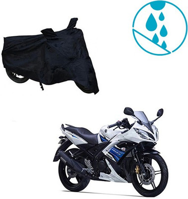 Atulit enterprises Two Wheeler Cover for Yamaha(YZF R15 S, Black)