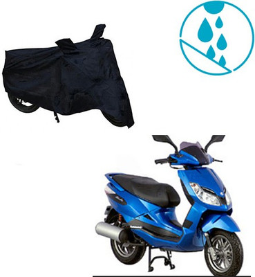 Atulit enterprises Two Wheeler Cover for Bajaj(Sunny, Black)