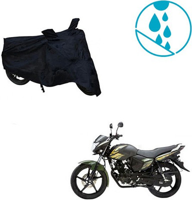 Atulit enterprises Two Wheeler Cover for Yamaha(Saluto, Black)