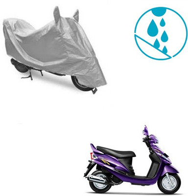 Atulit enterprises Two Wheeler Cover for Mahindra(Rodeo RZ, Silver)
