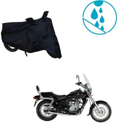 Mdstar Waterproof Two Wheeler Cover for Bajaj(Avenger 220 DTS-i, Black)