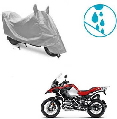 Atulit enterprises Two Wheeler Cover for BMW(R 1200 GS, Silver)