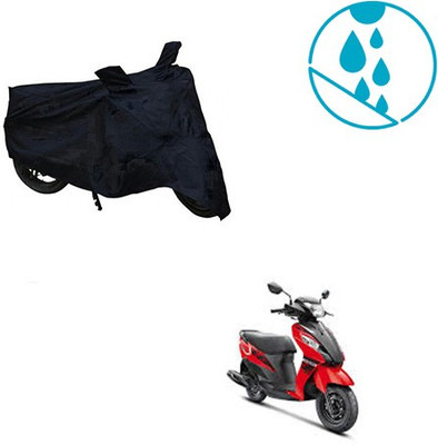 Atulit enterprises Two Wheeler Cover for Suzuki(Let's, Black)