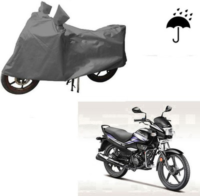 RPSENTTERPR Waterproof Two Wheeler Cover for Hero(Super Splendor, Grey)