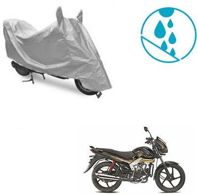 RPSENTTERPR Waterproof Two Wheeler Cover for Mahindra(Centuro, Silver)