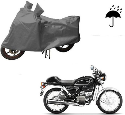 RPSENTTERPR Waterproof Two Wheeler Cover for Hero(Splendor Pro Classic, Grey)