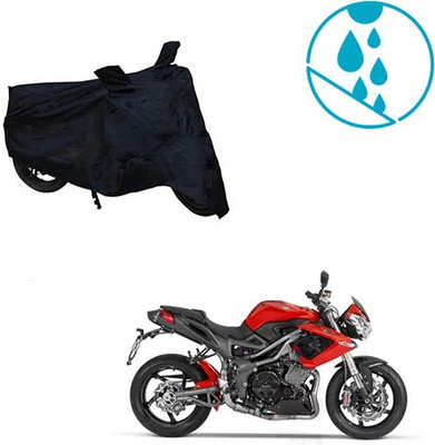 Atulit enterprises Two Wheeler Cover for DSK Benelli(TNT R, Black)