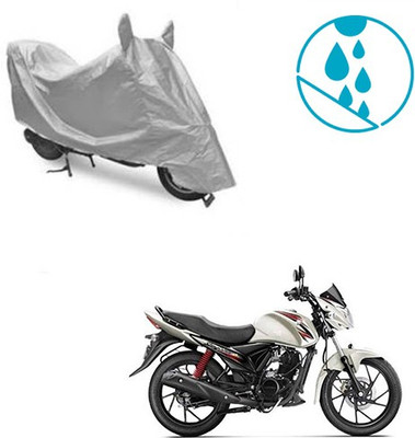 Atulit enterprises Two Wheeler Cover for Suzuki(Sling Shot Plus, Silver)