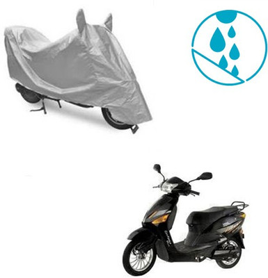 Atulit enterprises Two Wheeler Cover for Hero(Electric Zippy, Silver)