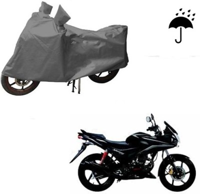 HYBRIDS COLLECTION Waterproof Two Wheeler Cover for Honda(CBF Stunner, Grey)