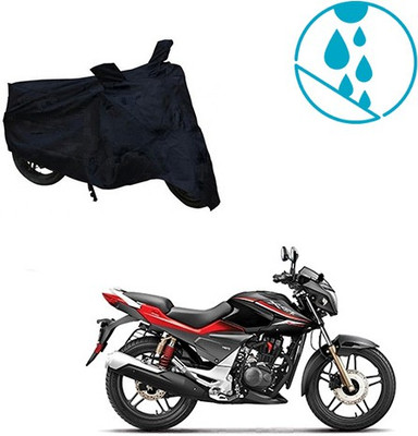 RPSENTTERPR Waterproof Two Wheeler Cover for Hero(CBZ Extreme, Black)