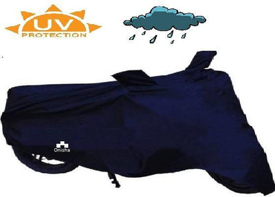 Onisha Two Wheeler Cover for Suzuki(GSX, Black)