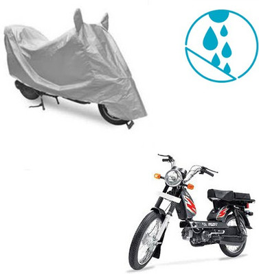 Atulit enterprises Two Wheeler Cover for TVS(Heavy Duty Super XL, Silver)