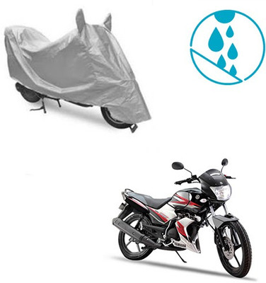 Atulit enterprises Two Wheeler Cover for Yamaha(SS, Silver)