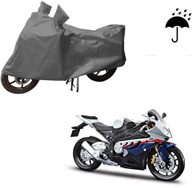 HYBRIDS COLLECTION Waterproof Two Wheeler Cover for BMW(X1, Grey)