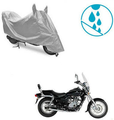 Atulit enterprises Two Wheeler Cover for Bajaj(Avenger 220 DTS-i, Silver)