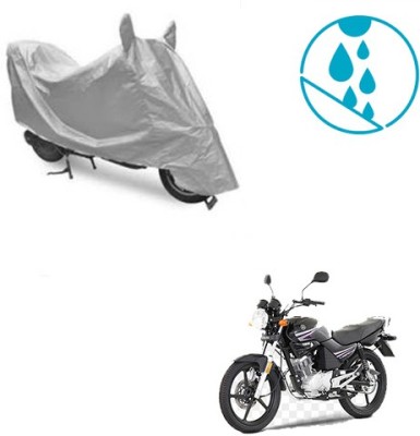 Atulit enterprises Two Wheeler Cover for Yamaha(Libero, Silver)