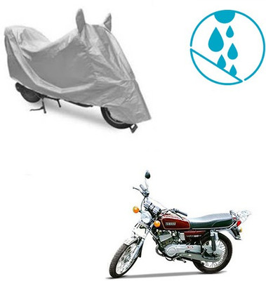 Atulit enterprises Two Wheeler Cover for Yamaha(RX 100, Silver)