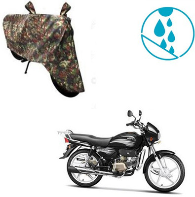 Atulit enterprises Two Wheeler Cover for Hero(Splendor Plus, Multicolor)