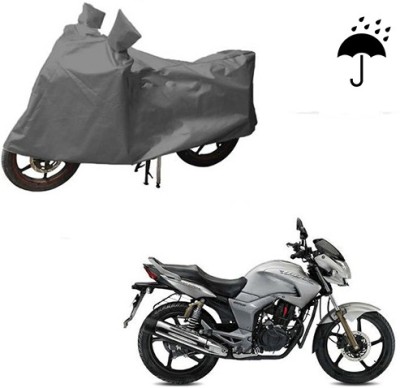 HYBRIDS COLLECTION Waterproof Two Wheeler Cover for Hero(Hunk, Grey)