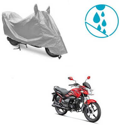 RPSENTTERPR Waterproof Two Wheeler Cover for Hero(Passion Xpro, Silver)