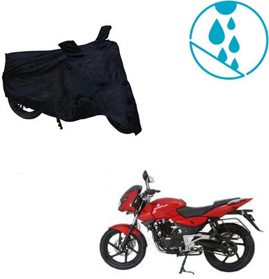 Atulit enterprises Two Wheeler Cover for Bajaj(Pulsar 200 NS DTS-i, Black)