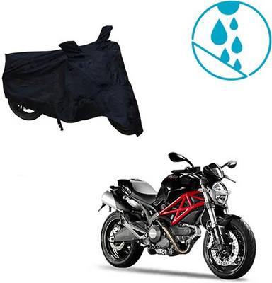 Atulit enterprises Two Wheeler Cover for Ducati(Monster 796 S2R, Black)