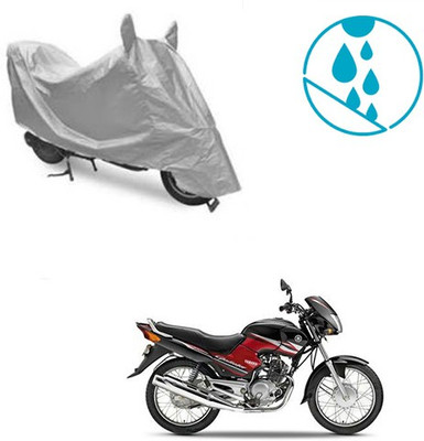 Atulit enterprises Two Wheeler Cover for Yamaha(Gladiator, Silver)