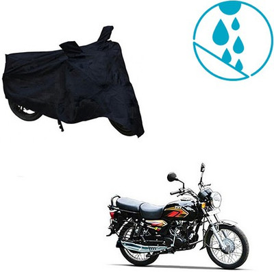 Atulit enterprises Two Wheeler Cover for TVS(Max 4R, Black)