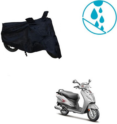 Atulit enterprises Two Wheeler Cover for Hero(Moto Corp Duet, Black)