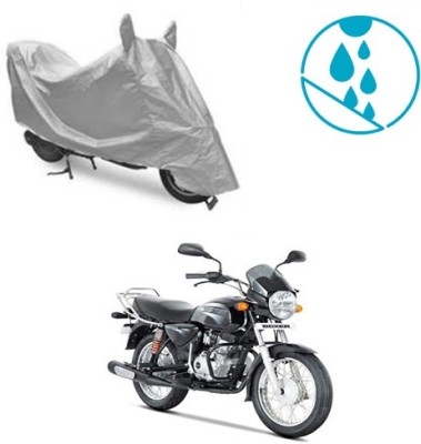 Atulit enterprises Two Wheeler Cover for Bajaj(Boxer, Silver)