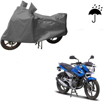 Atulit enterprises Waterproof Two Wheeler Cover for Bajaj(XCD 125cc, Grey)