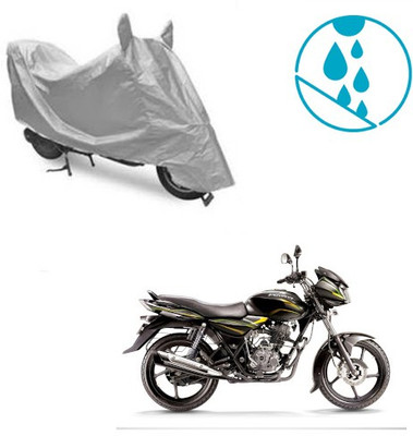 Atulit enterprises Two Wheeler Cover for Bajaj(Discover 100 DTS-i, Silver)