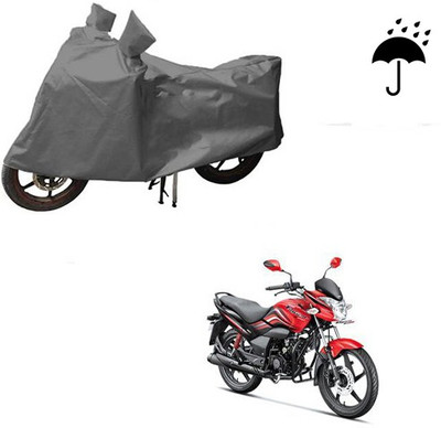 THE REAL ARV Waterproof Two Wheeler Cover for Hero(Passion Xpro, Grey)