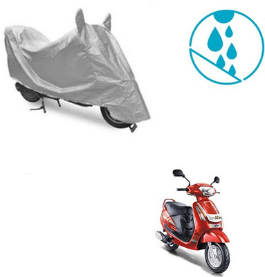 Atulit enterprises Two Wheeler Cover for Mahindra(Duro DZ, Silver)