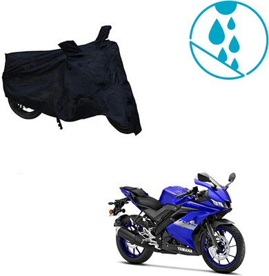 Atulit enterprises Two Wheeler Cover for Yamaha(R15 V3, Black)