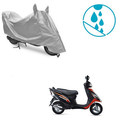 Atulit enterprises Two Wheeler Cover for TVS(Streek, Silver)