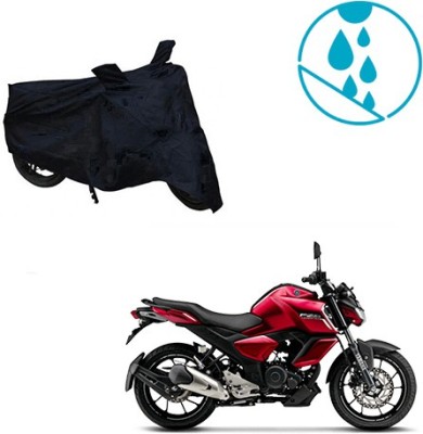 Atulit enterprises Two Wheeler Cover for Yamaha(FZ-S, Black)