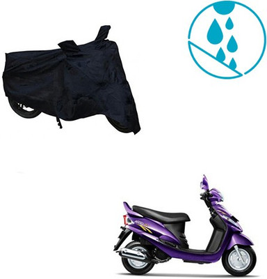 RPSENTTERPR Waterproof Two Wheeler Cover for Mahindra(Rodeo RZ, Black)