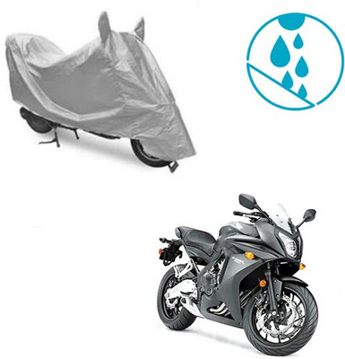 Atulit enterprises Two Wheeler Cover for Honda(CBR 650F, Silver)