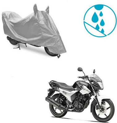 Atulit enterprises Two Wheeler Cover for Yamaha(SZ R, Silver)