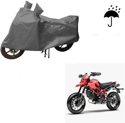 HYBRIDS COLLECTION Waterproof Two Wheeler Cover for Ducati(Hypermotard, Grey)