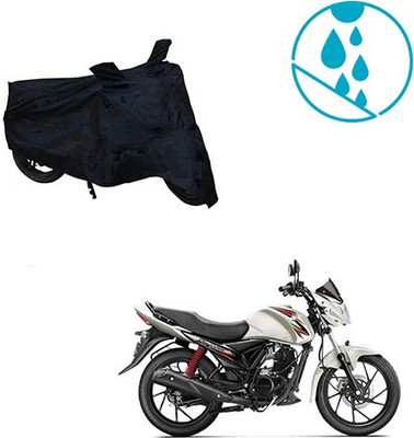 SRENTERPRISES Two Wheeler Cover for Suzuki(Sling Shot Plus, Black)