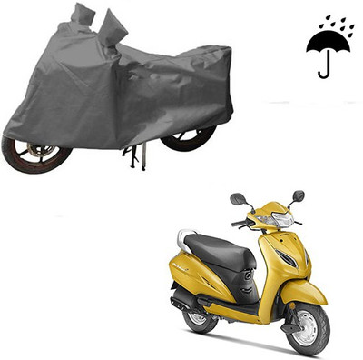 HYBRIDS COLLECTION Waterproof Two Wheeler Cover for Honda(Activa 5G, Grey)